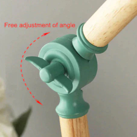 Royallure Wood Nordisk Skrivbordslampa - Justerbar, Minimalistisk Design, E26/E27 Sockel Carvallo