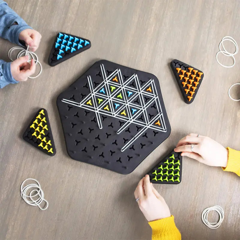 Tri Link Strategispel – Elegant hjärnutmaning för 2–4 spelare MILA Sverige
