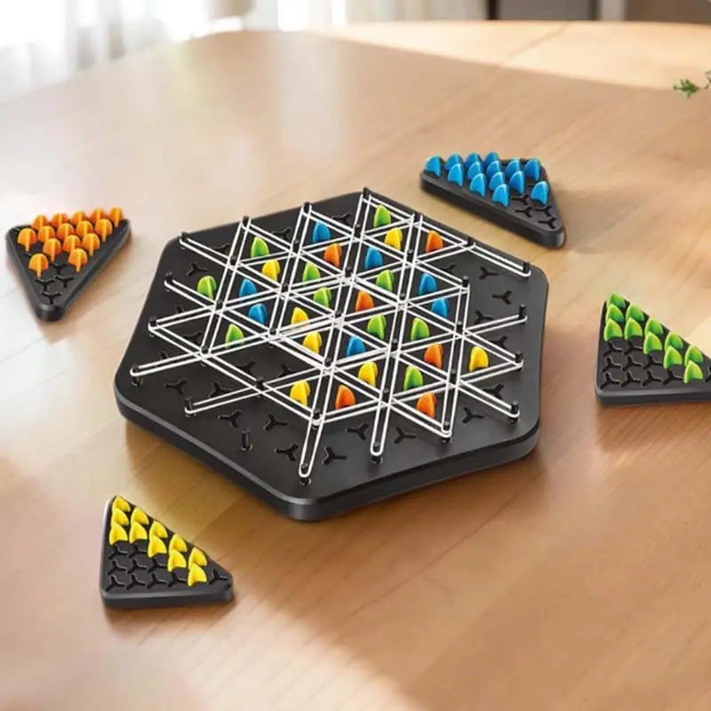 Tri Link Strategispel – Elegant hjärnutmaning för 2–4 spelare MILA Sverige