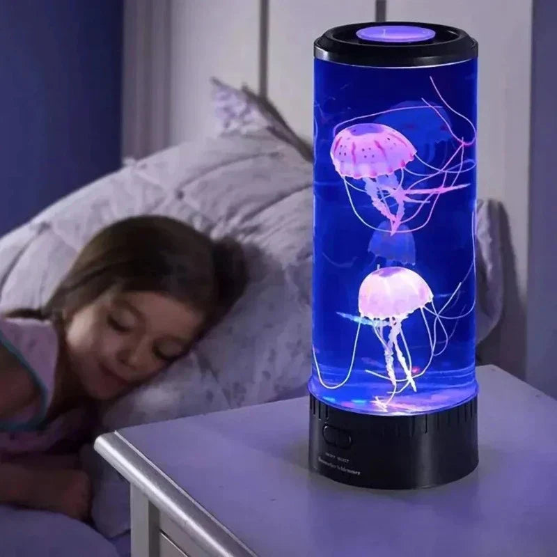 AquaGlow - LED Manet Nattlampa – Sfe belysning för Vardagsrum och Sovrum Carvallo