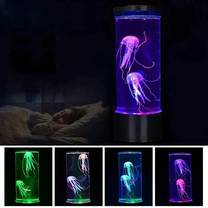 AquaGlow - LED Manet Nattlampa – Sfe belysning för Vardagsrum och Sovrum Carvallo