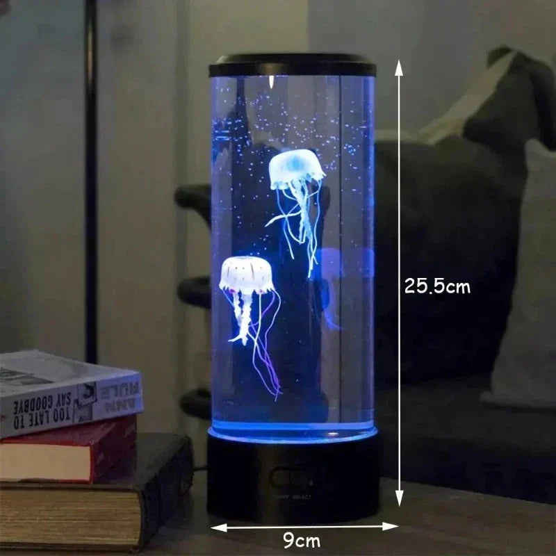 AquaGlow - LED Manet Nattlampa – Sfe belysning för Vardagsrum och Sovrum Carvallo