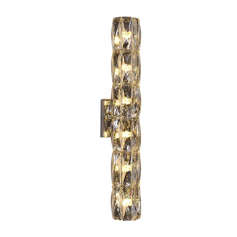 CrystalLuxe - Kunglig Sovrums Vägglampa Carvallo