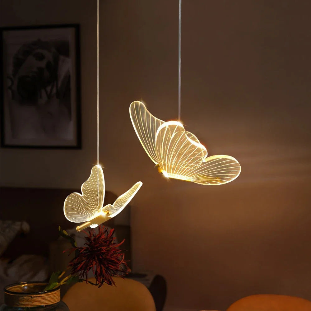 ButterflyGleam - LED Fjäril Hänglampor Carvallo