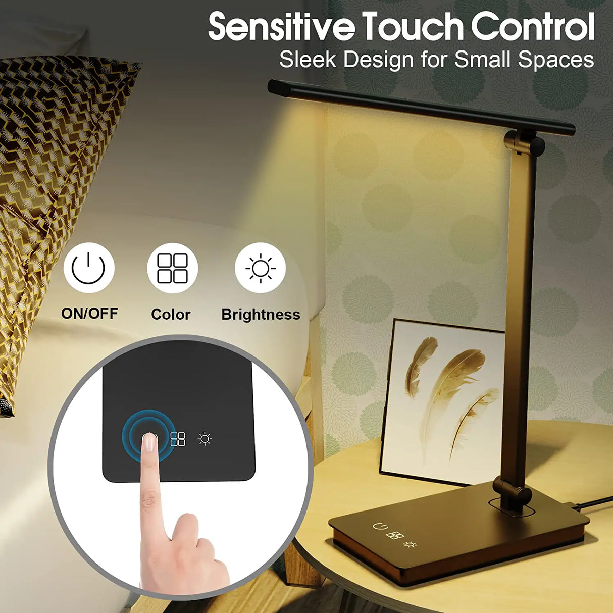 LeesLicht LED Skrivbordslampa för den Moderna Arbetsplatsen Carvallo