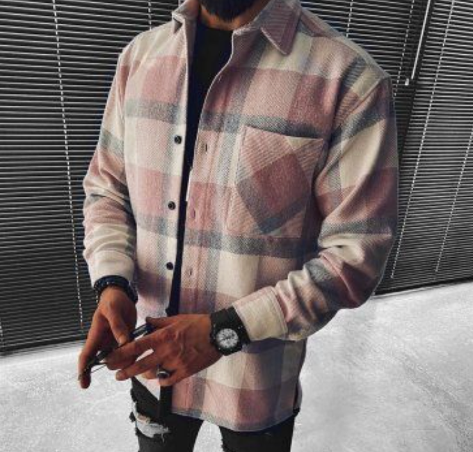 Herrskjorta Lukan Lätt Andningsbar Design För Män Elegant Sommarstil Hemnix