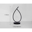 TranquilBeam Lampa - Sängbordslampa med touchswitch Carvallo