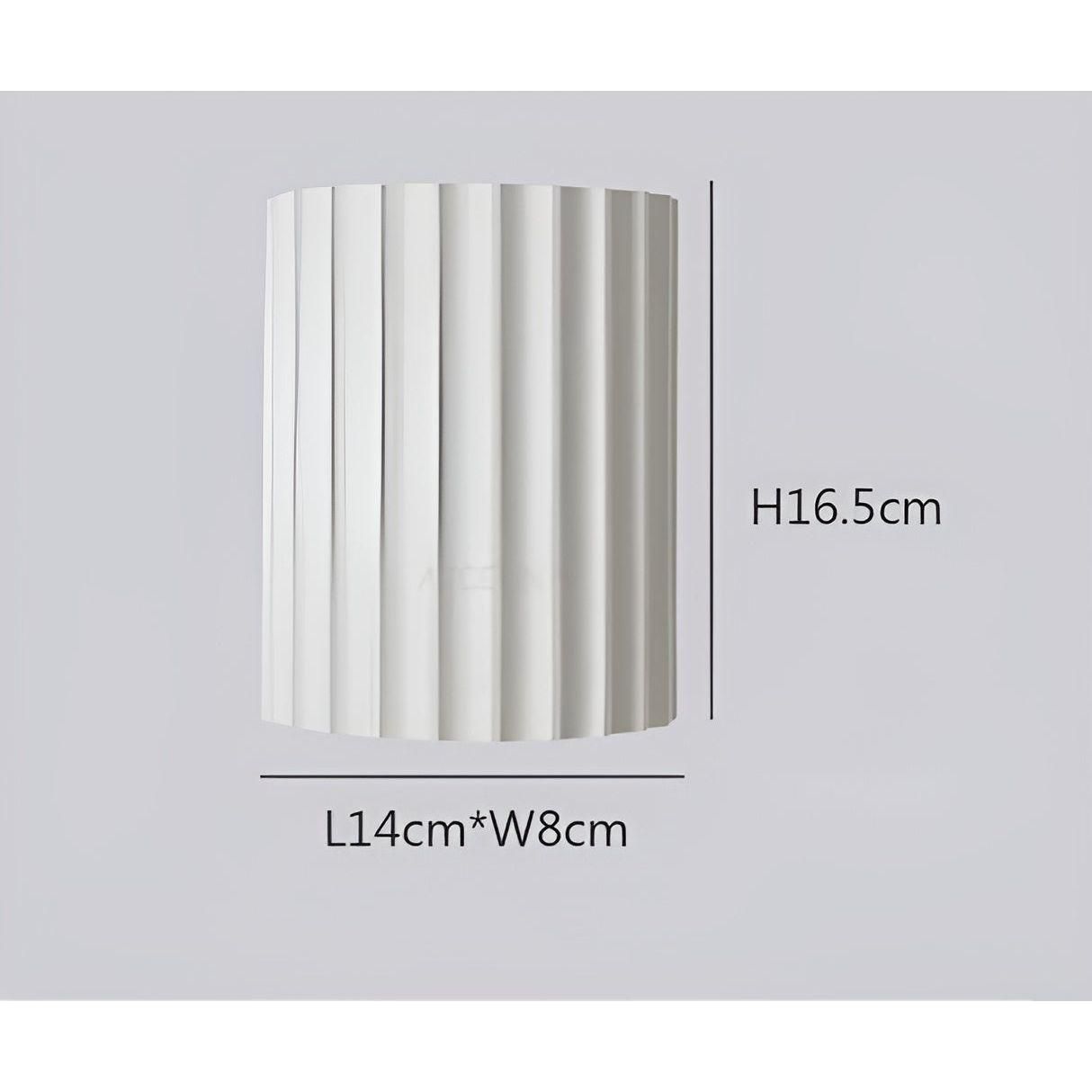 LuminaChic Sconce - Minimalistisk modern LED-vägglampa Carvallo