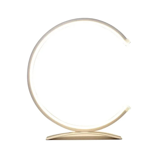 LumiArc - Modern LED Bordslarmpa med Touchkontroll | Dimbara & Energibesparande Carvallo