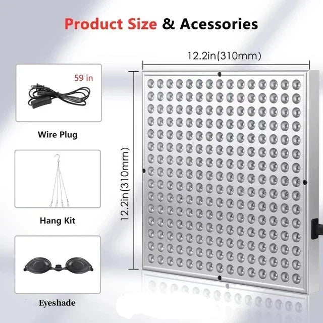 Röda ljusterapipanel Carvallo