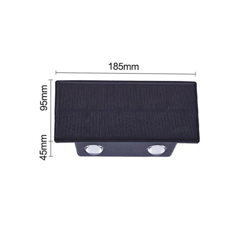 SunBreeze - Solcellslampor för balkong Carvallo