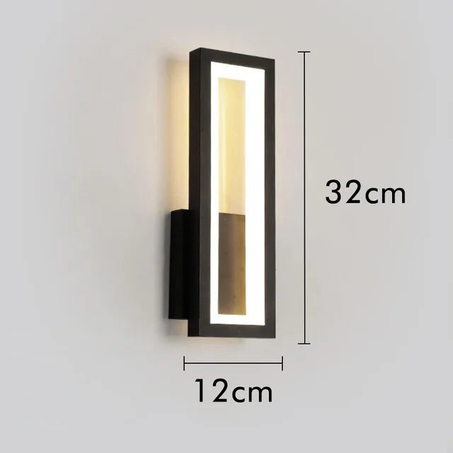 GlowSpace – Modern LED Vägglampa i Minimalistisk Design för Vardagsrum & Hall Carvallo