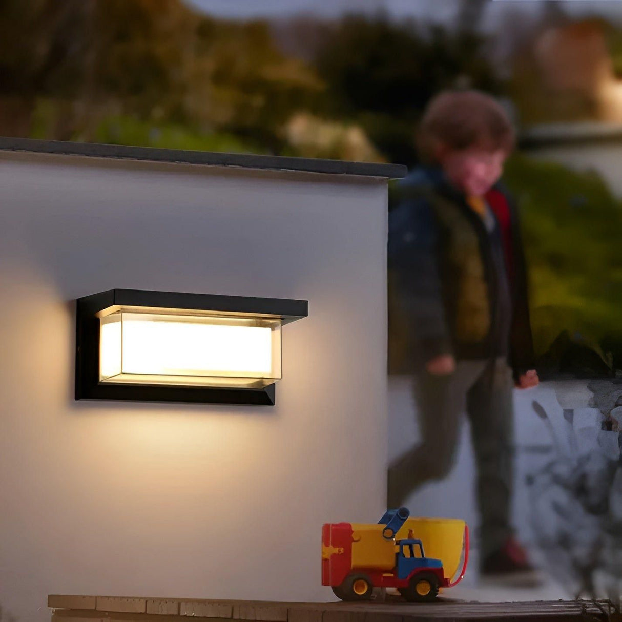 AquaSense Light - Vattentät LED-rörelsesensor-utomhusvägglampa Carvallo