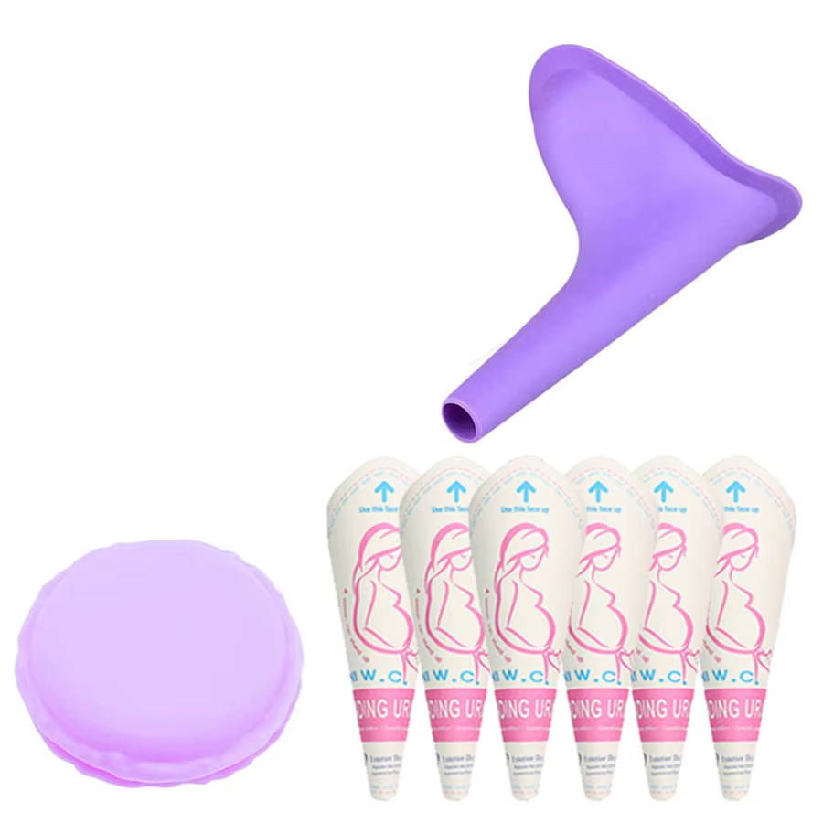 Portabel Urinal (Kvinna)-Hemnix-Lila-Hemnix