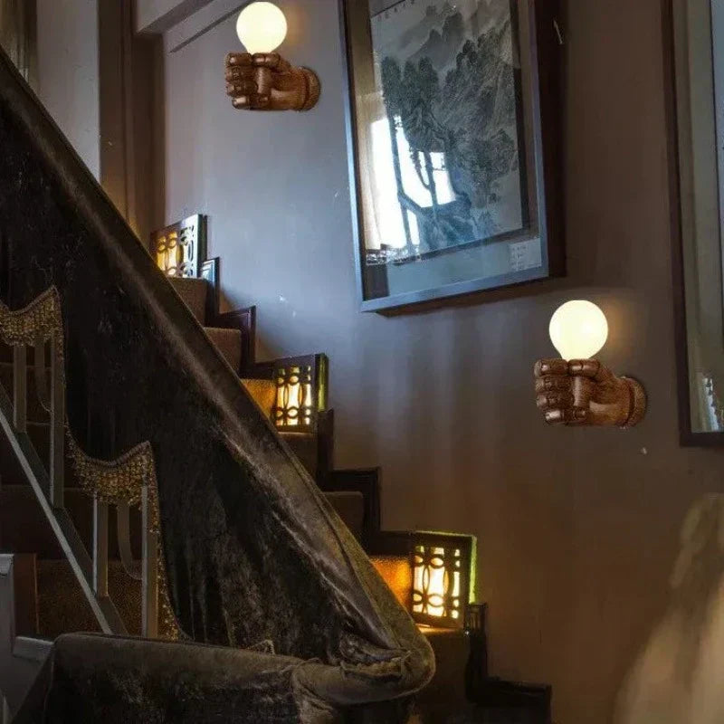 IndustrialGlow - Vasilj i industriell stil av metall - Vintage LED-lampa Carvallo