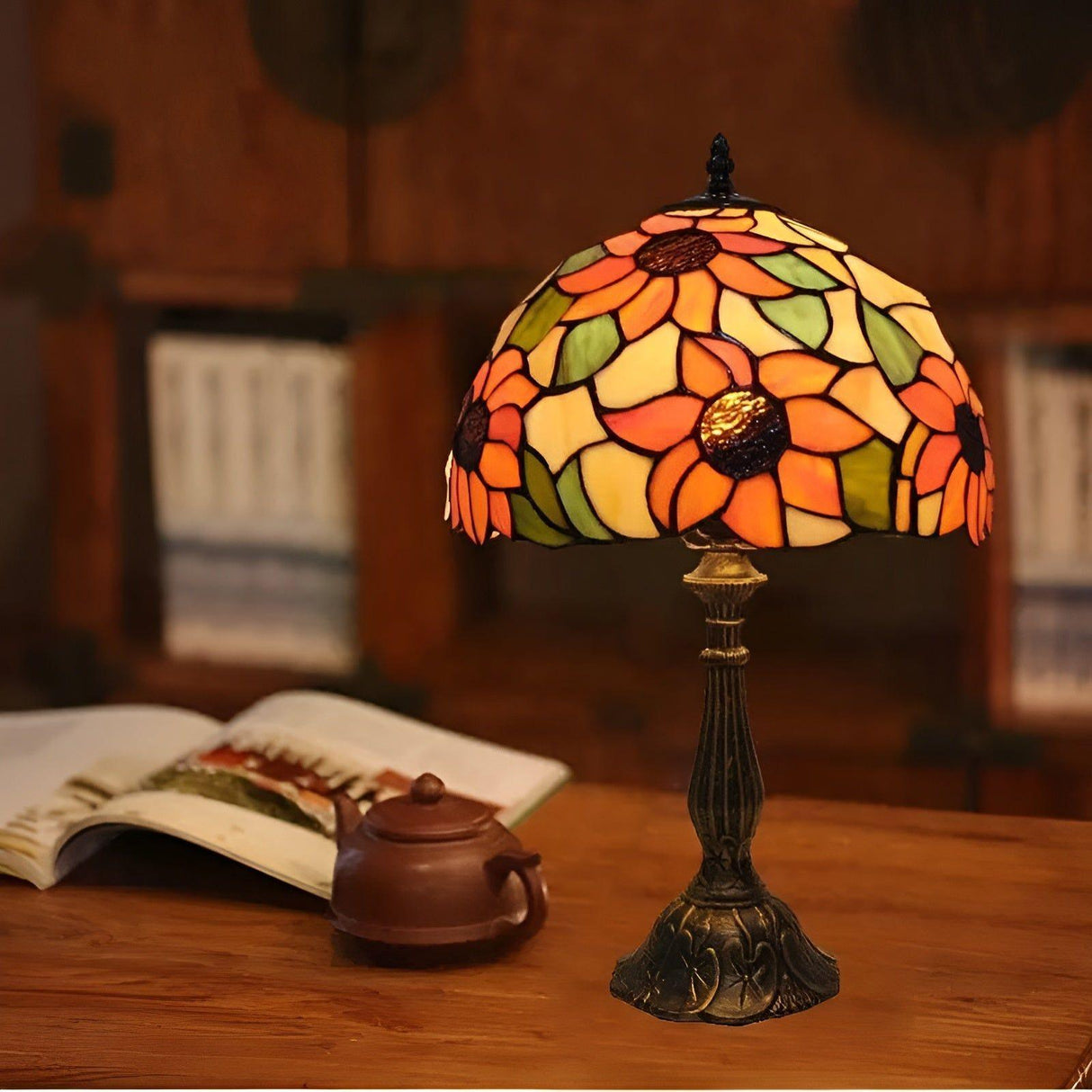 LuxeTiffany Light - Retro Baroque LED Vägglampa Carvallo