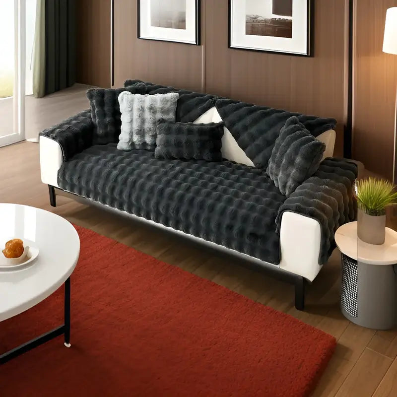 Carvallo – Tjock plyschsoffahölje för din pälsiga följeslagare Carvallo