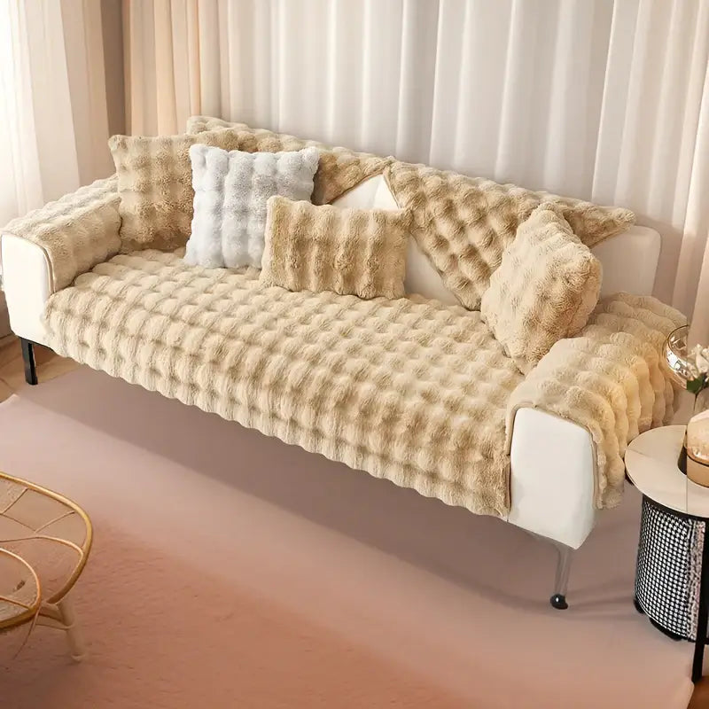 Carvallo – Tjock plyschsoffahölje för din pälsiga följeslagare Carvallo