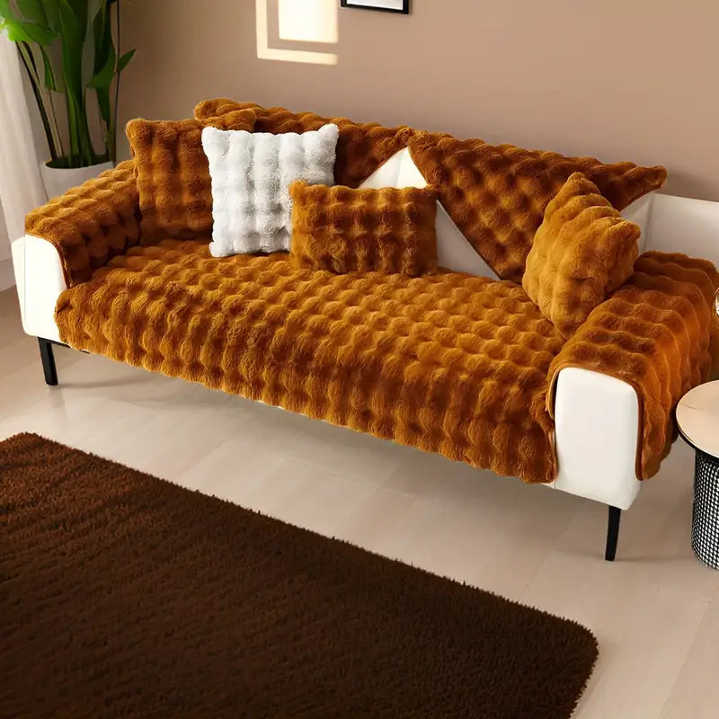 Carvallo – Tjock plyschsoffahölje för din pälsiga följeslagare Carvallo
