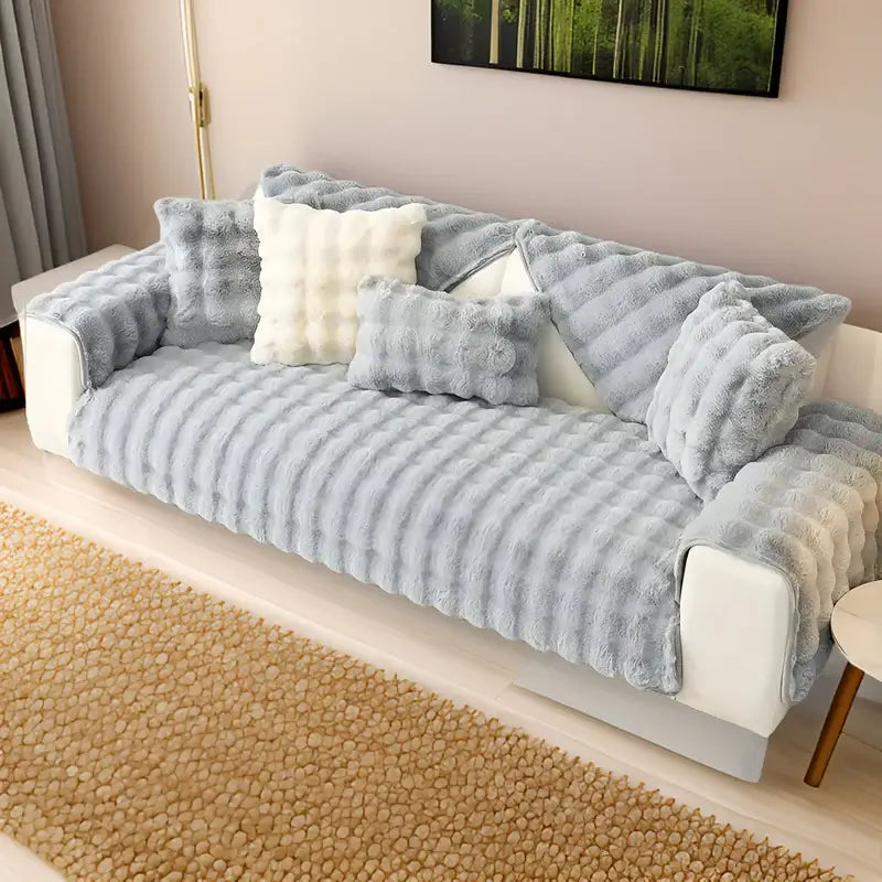 Carvallo – Tjock plyschsoffahölje för din pälsiga följeslagare Carvallo