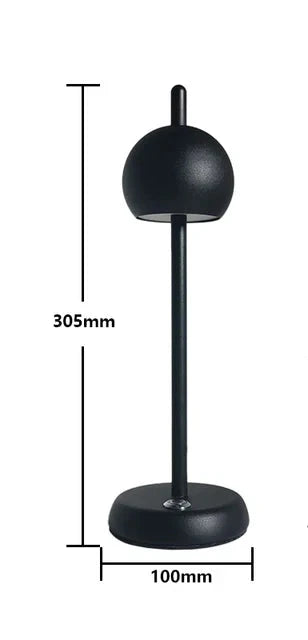 GlowLuxe - Uppladdningsbar LED Bordslampa, Dimbar och Trådlös Carvallo