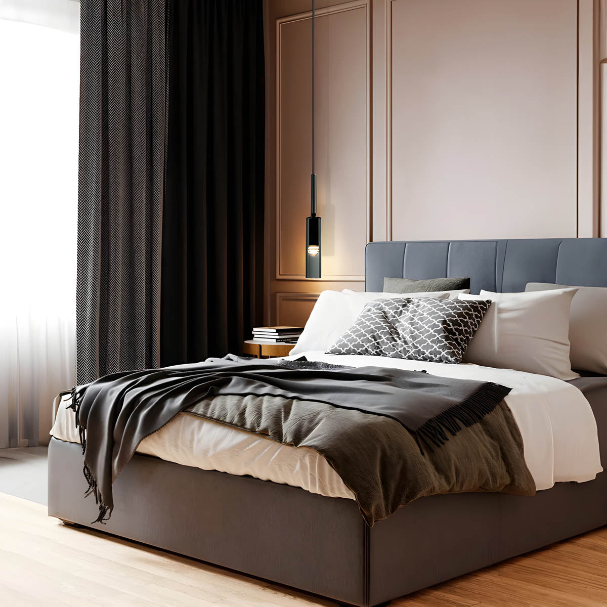 Kristallhängande lampa – Elegant design med glittrande ljusspel | Ideal för bostadsutrymmen Carvallo