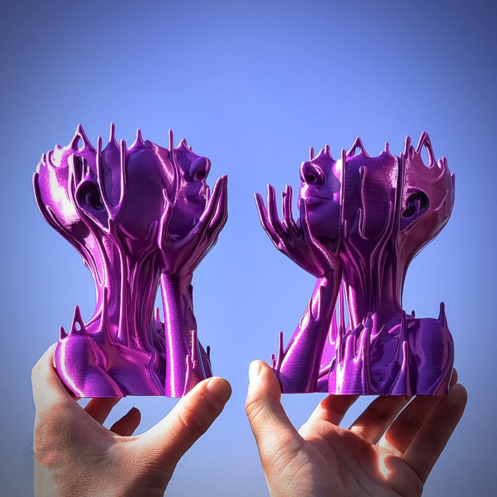 MuseDrop – Surrealistisk tjejfigur-plantekasse med kompakta växter Carvallo