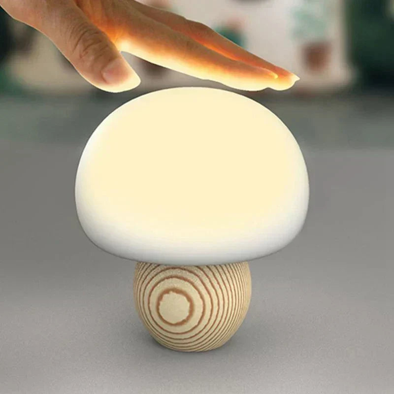 GlowShroom - Magnetisk LED Svamp Bordslampa med Touch Kontroll Carvallo