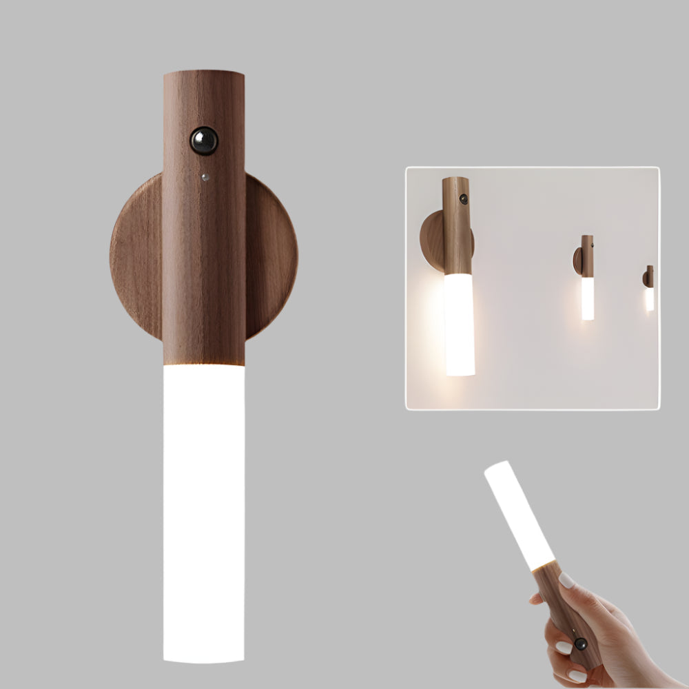 LED Rörelse Sensor Nattlampa – Uppladdningsbar & Energibesparande Carvallo