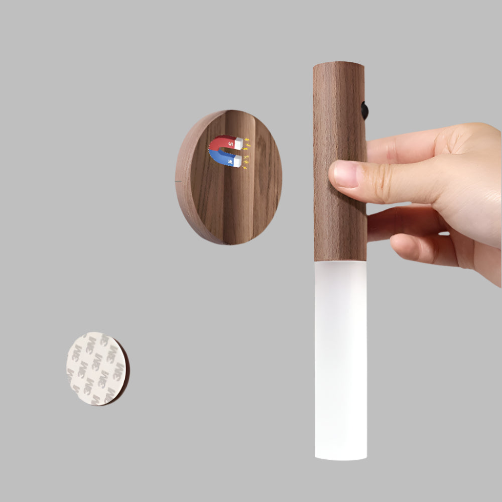 LED Rörelse Sensor Nattlampa – Uppladdningsbar & Energibesparande Carvallo