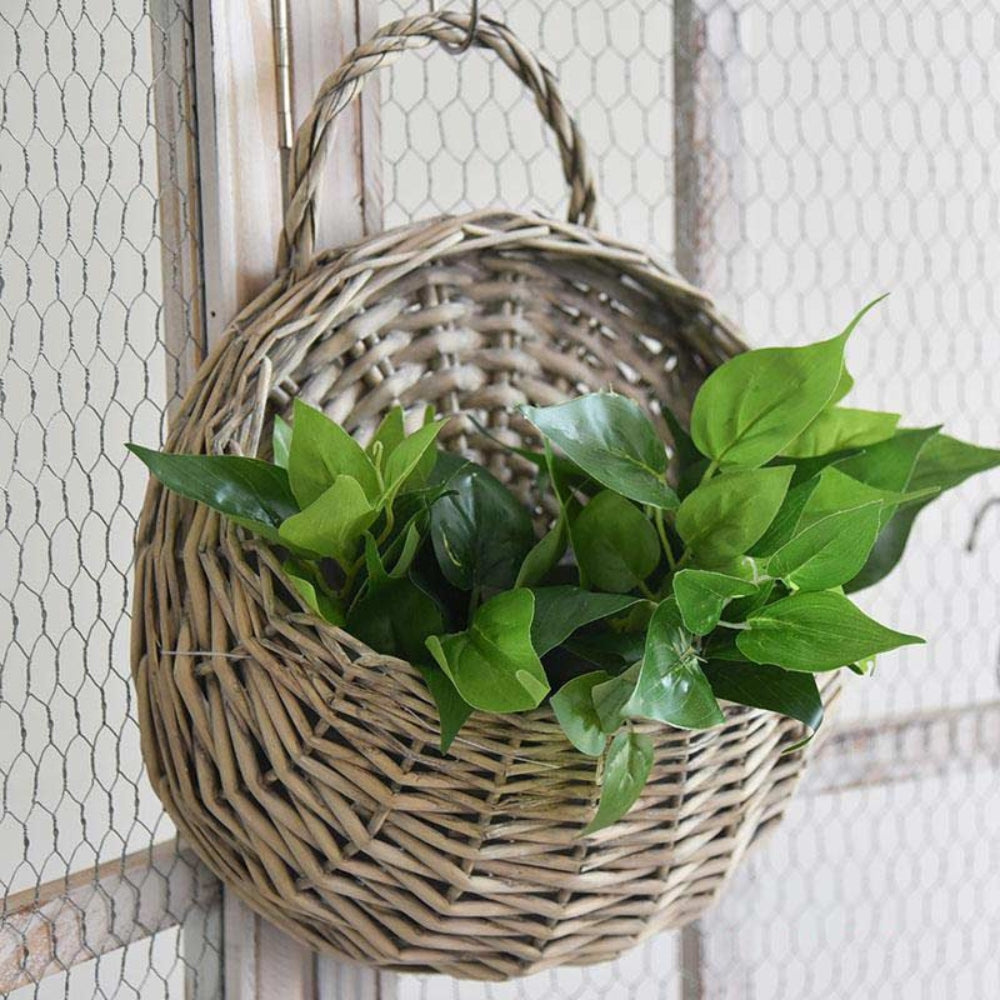 Maison Handwoven Hanging Basket Carvallo