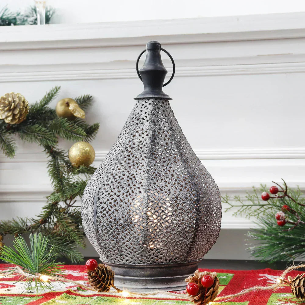 BohoGlow – Orientalisk Bordslampa i Vintage Stil Carvallo