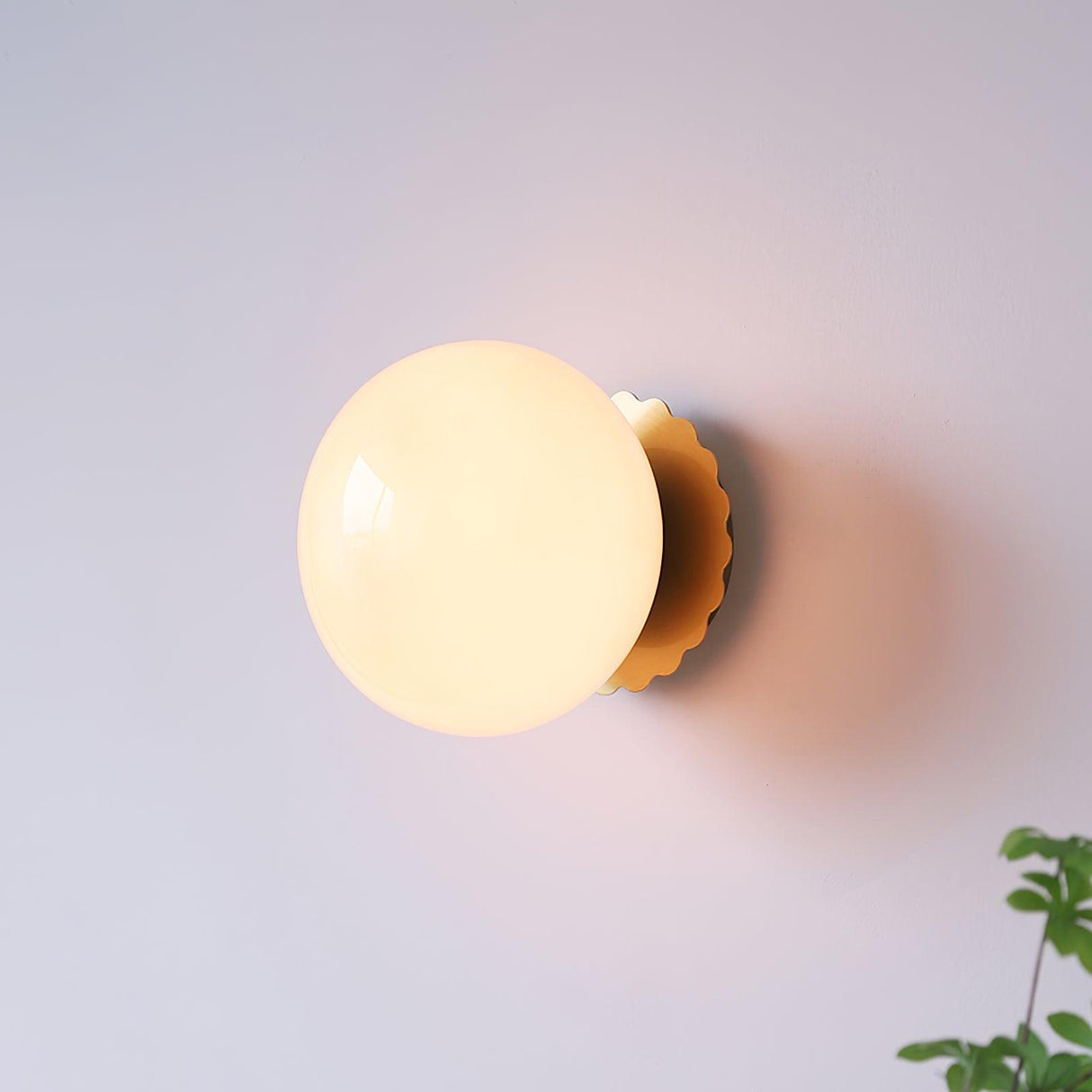 Väggmonterad Marshmallow-lampa – Varm Ambient Belysningsarmatur Carvallo