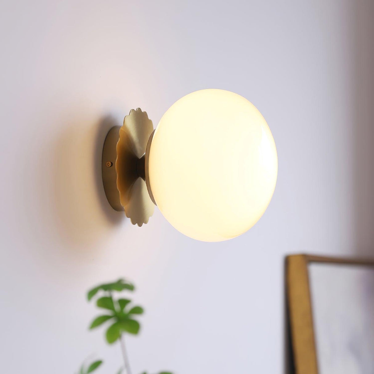 Väggmonterad Marshmallow-lampa – Varm Ambient Belysningsarmatur Carvallo