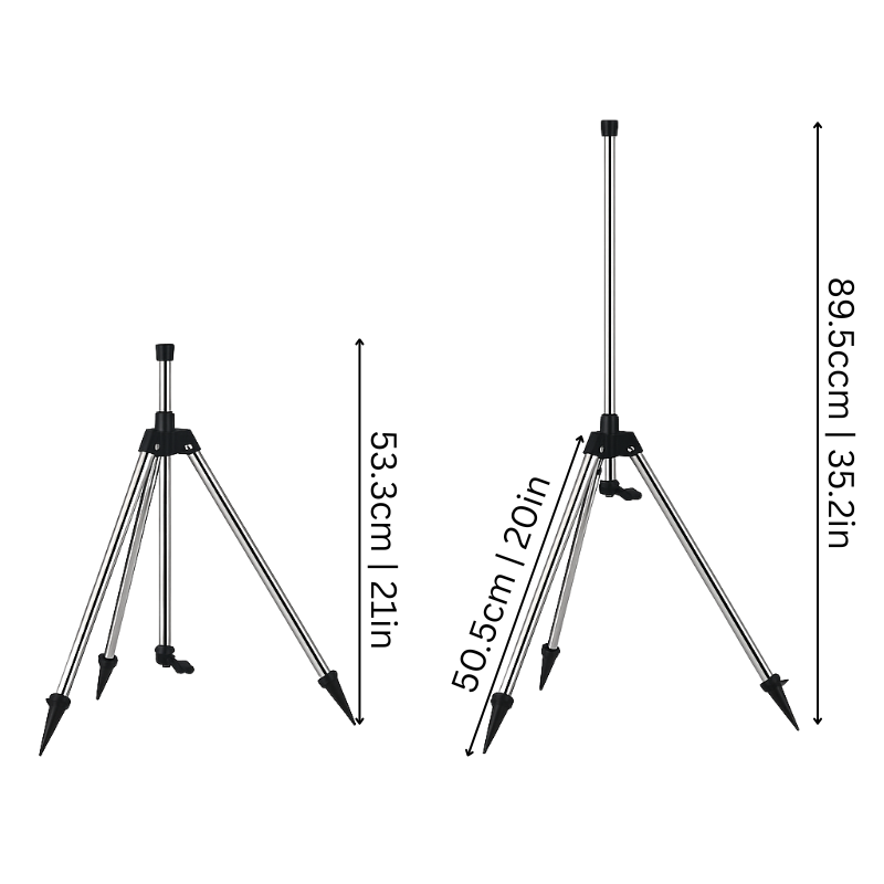 högtrycks roterande stativsprinkler Carvallo