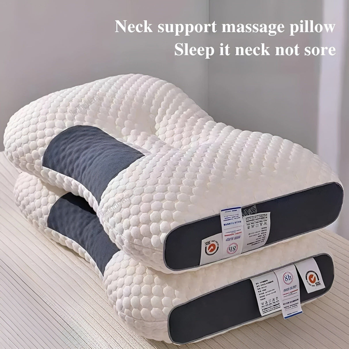 MassageDream Kudde - Nackstöd Orthopedisk Massage Premium-Kudde Carvallo