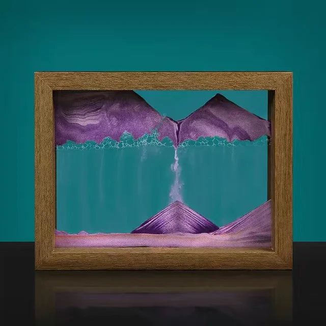 Kinetic Sand Art – Drivs av gyroskopisk rörelse Carvallo