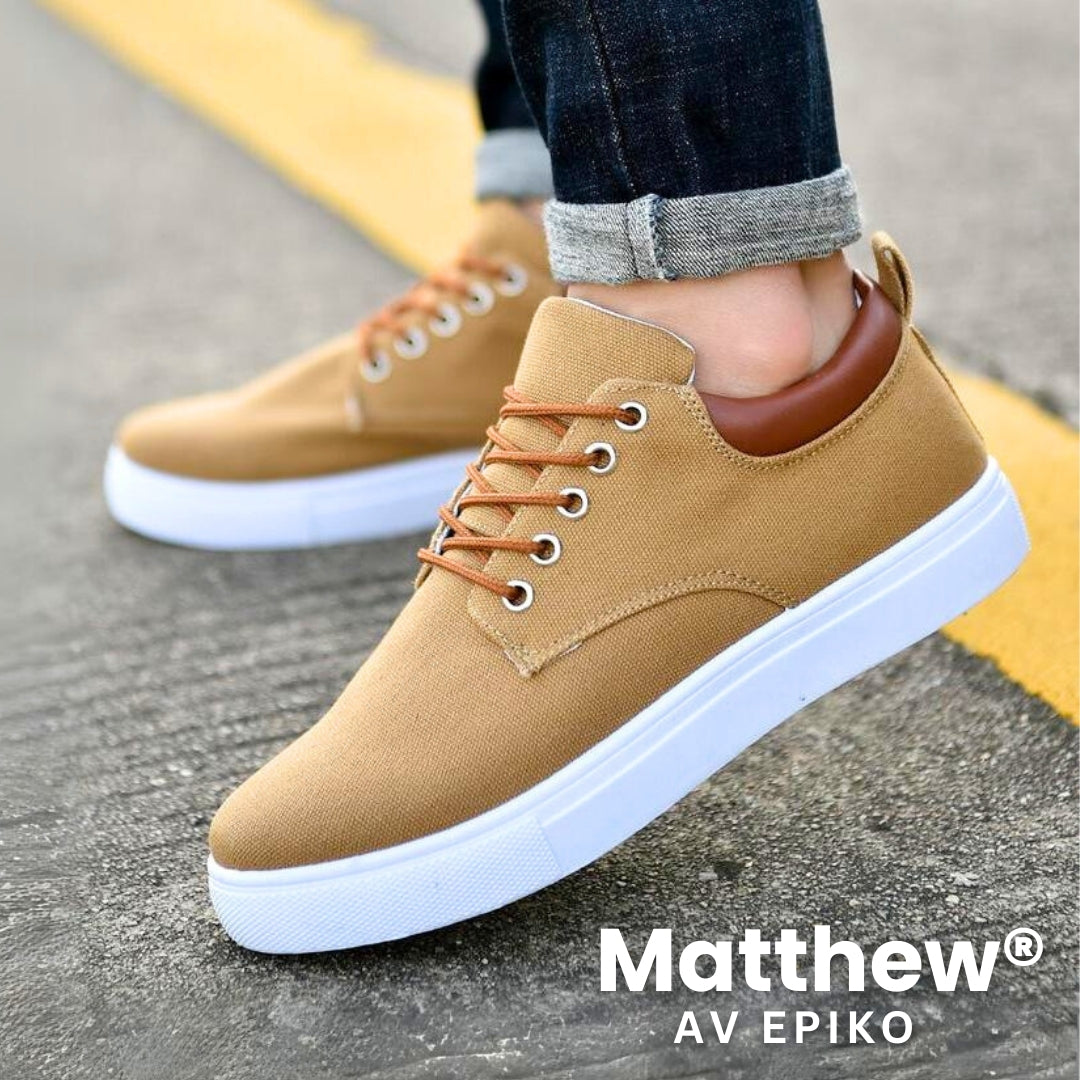 Matthew® Ortopediska canvasskor-Hemnix-Kaki-39-Hemnix