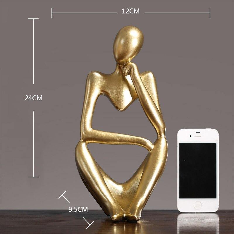 Carvallo – Minimalist Tänker Skulptur med Modern Elegans Carvallo