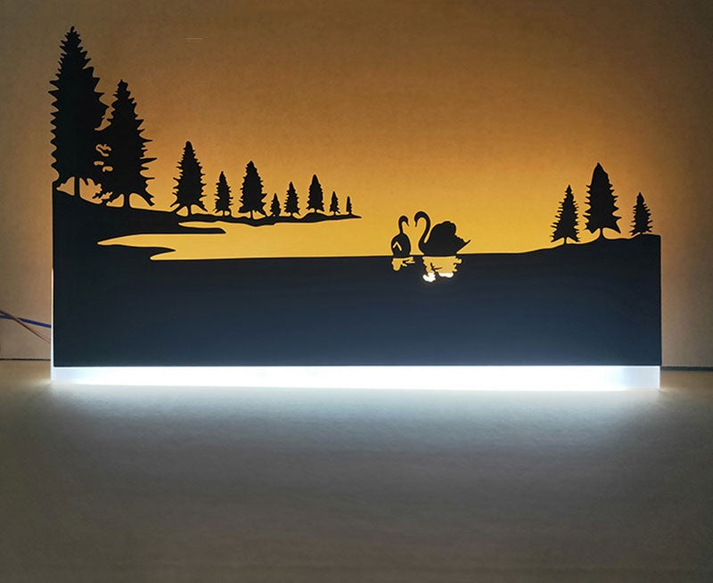 Vägglampa med mångsidig design Carvallo