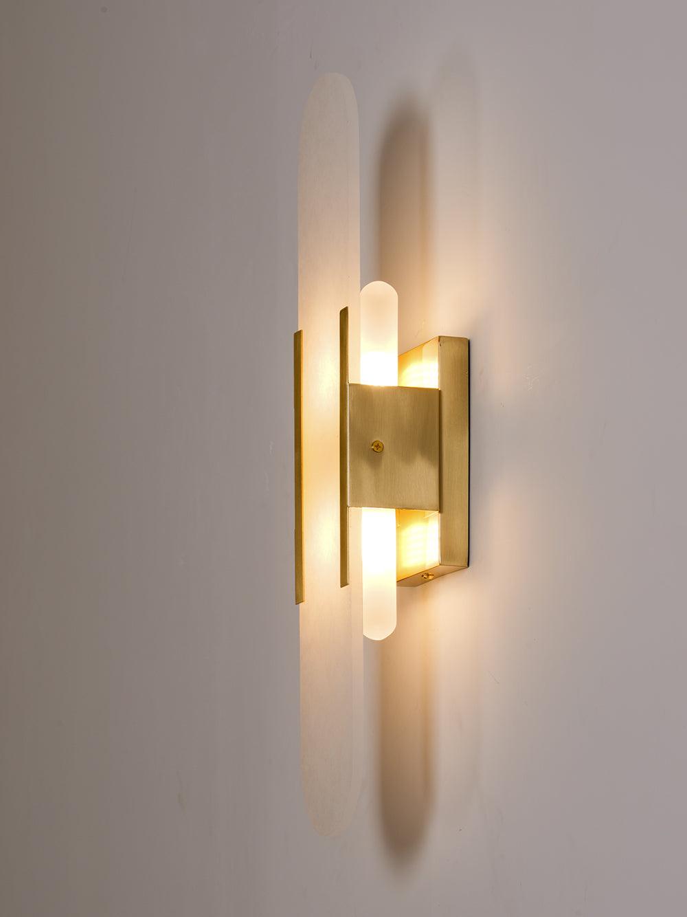 Högkvalitativ Alabaster Vägglampa med Modern Design Carvallo