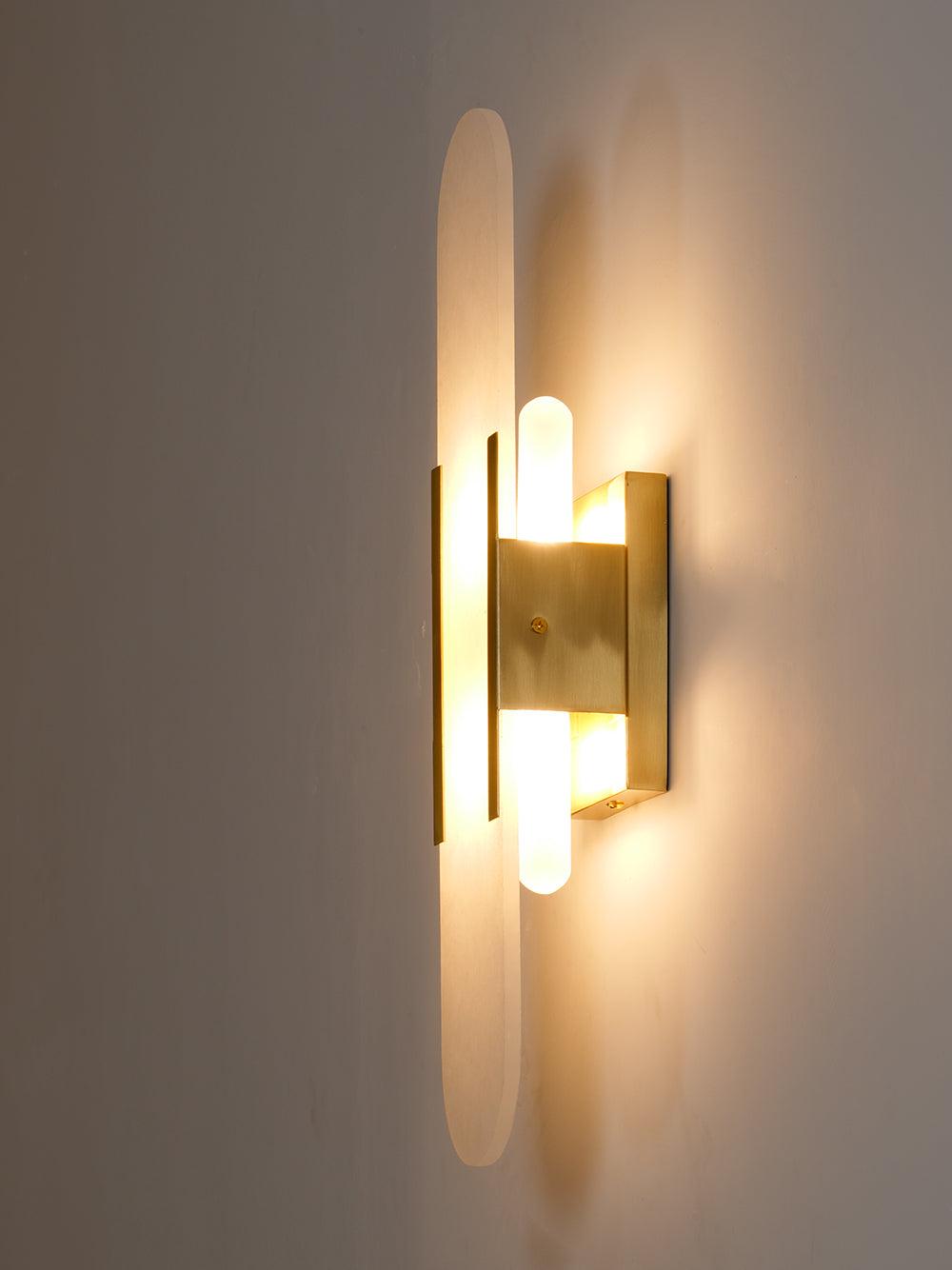 Högkvalitativ Alabaster Vägglampa med Modern Design Carvallo