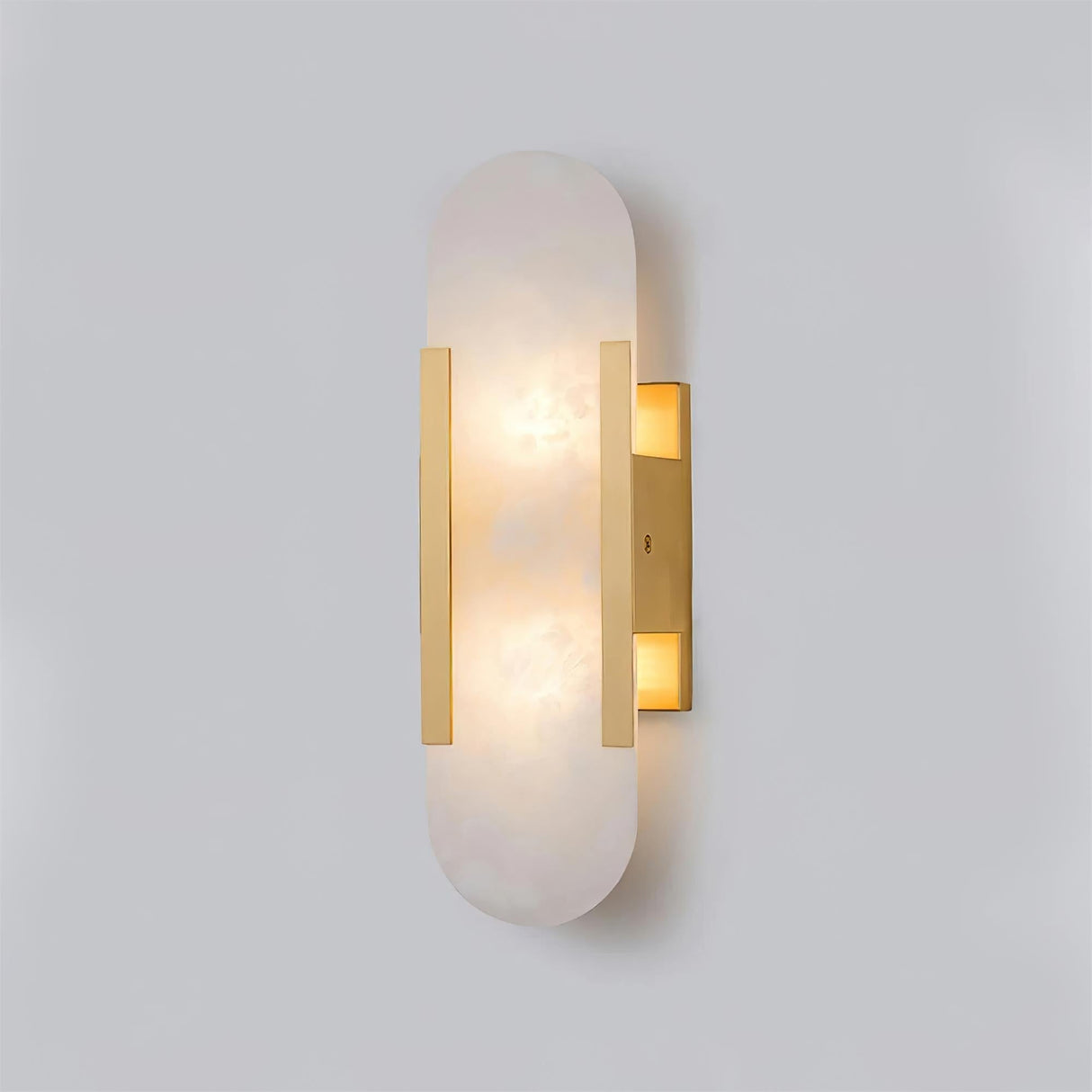 Högkvalitativ Alabaster Vägglampa med Modern Design Carvallo