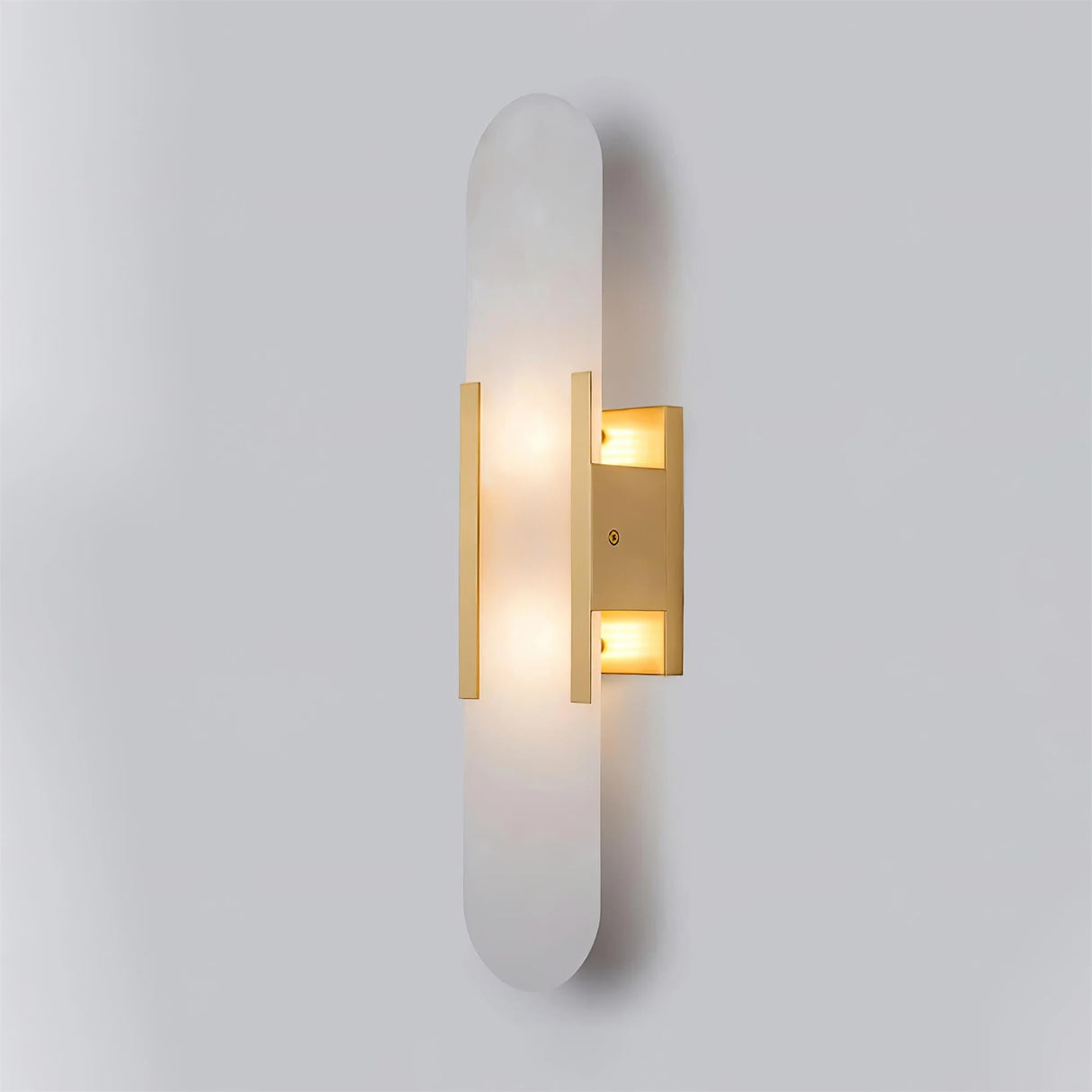 Högkvalitativ Alabaster Vägglampa med Modern Design Carvallo