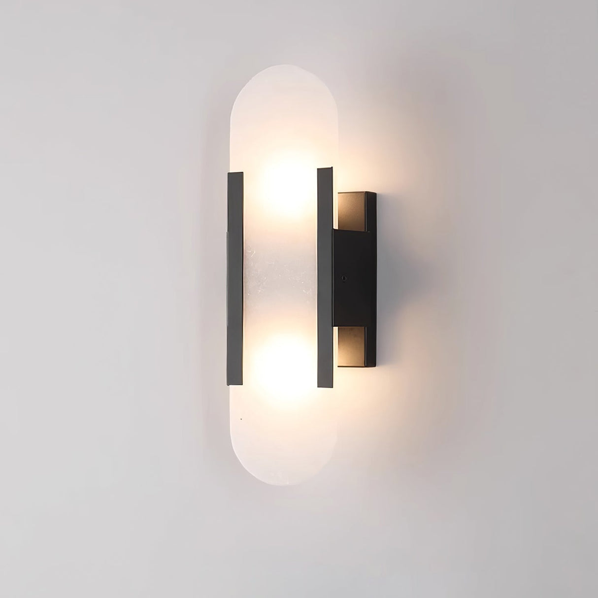 Högkvalitativ Alabaster Vägglampa med Modern Design Carvallo