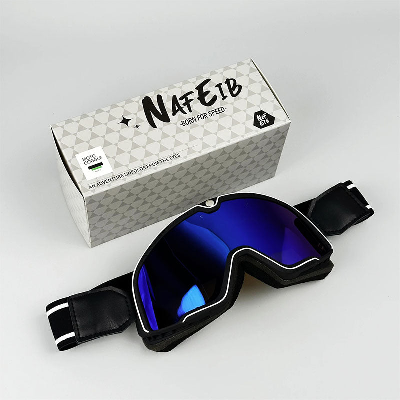 Motorcykelglasögon med överdrag – UV-skydd och HD-seende för män MILA Sverige