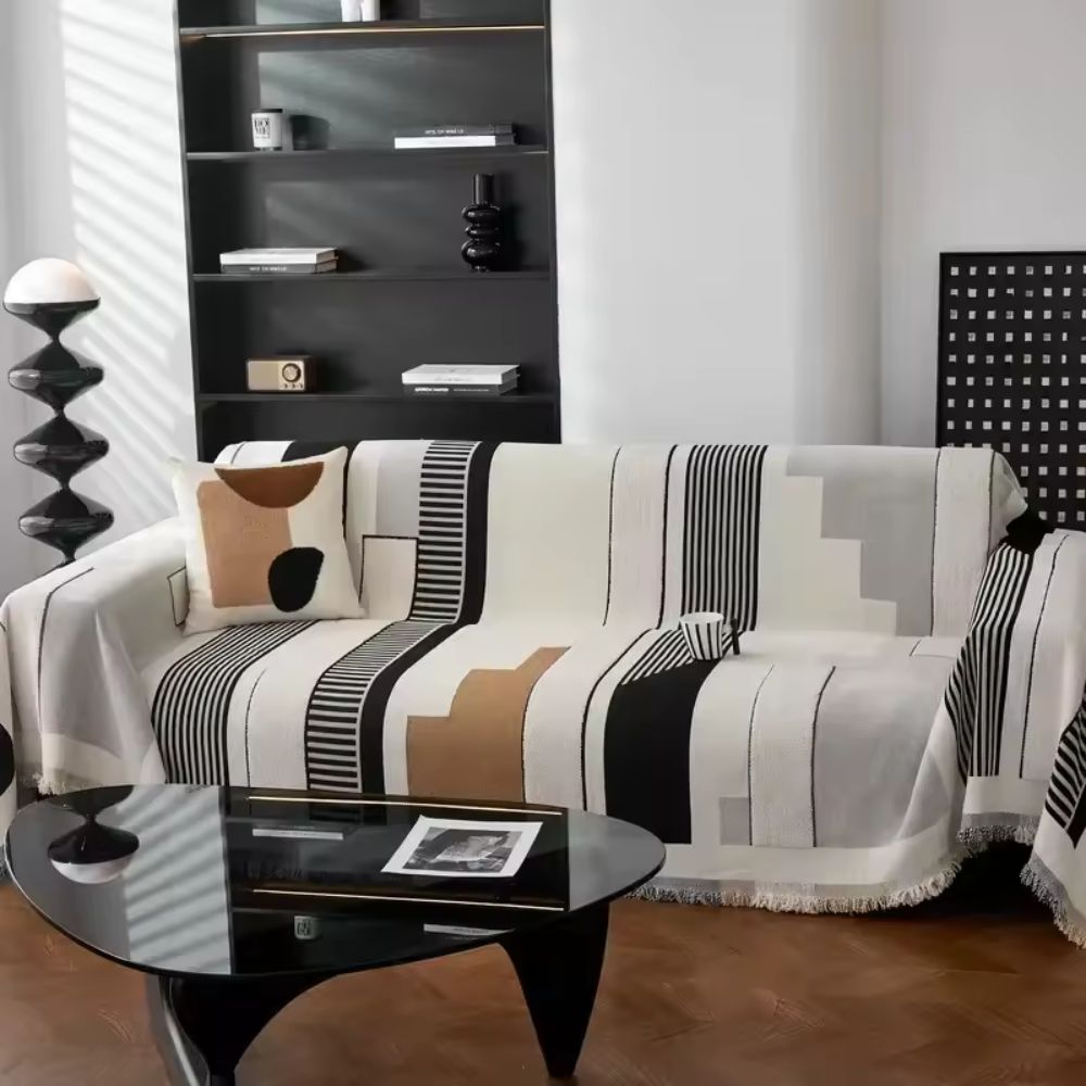 Metro Form Chenille Sofföverdrag Carvallo