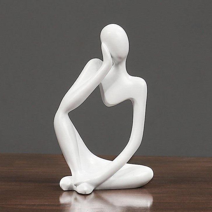 Carvallo – Minimalist Tänker Skulptur med Modern Elegans Carvallo