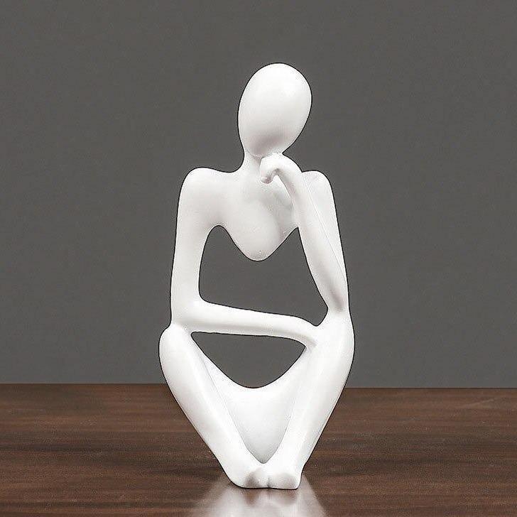 Carvallo – Minimalist Tänker Skulptur med Modern Elegans Carvallo