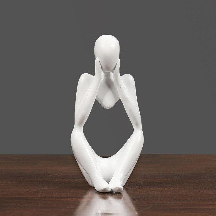 Carvallo – Minimalist Tänker Skulptur med Modern Elegans Carvallo